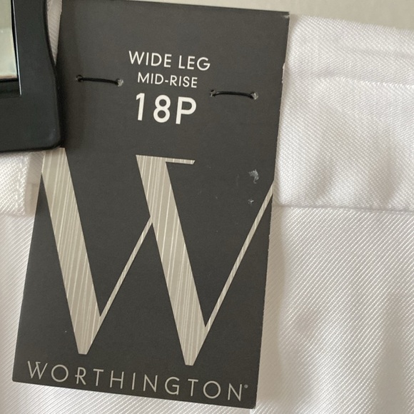 Worthington Mid Rise Wide Leg Pants - Picture 8 of 8